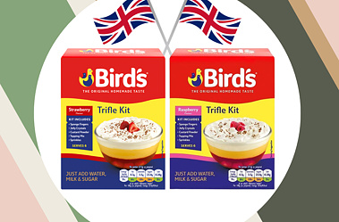 Come make a British dessert from Bird's with us!