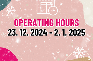 How are we open for the holidays and New Year?