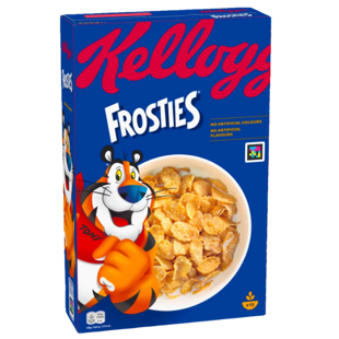 Kellogg's Frosties kukuřičné cereálie v cukrové polevě 400 g