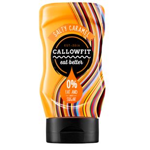 Callowfit poleva s příchutí slaného karamelu bez cukru 300 ml