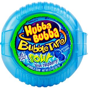 Hubba Bubba žvýkačka s příchutí modré maliny 56,7 g