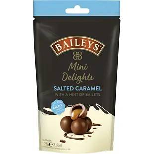 Baileys pralinky z mléčné čokolády s náplní se slaným karamelem a likérem 102 g