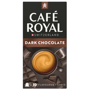 Café Royal kávové kapsle s příchutí hořké čokolády 50 g