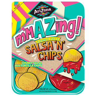 Arizona m'MAZing kukuřičné chipsy se salsou 134,6 g