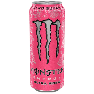 Monster CZ Ultra Rose energetický nápoj bez cukru 500 ml