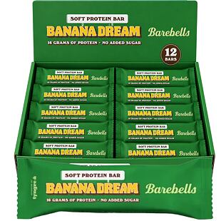Barebells proteinová tyčinka s příchutí Banana Dream 55 g Celé balení 12 ks