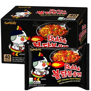 Samyang Buldak instantní pálivé těstoviny s kuřecí příchutí 140 g Celé balení 40 ks