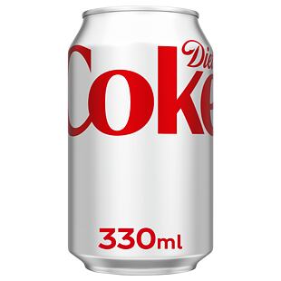 Coca-Cola Diet sycená limonáda bez cukru 330 ml