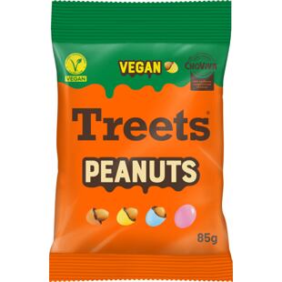 Treets arašídy v mléčné čokoládě v cukrové skořápce 85 g
