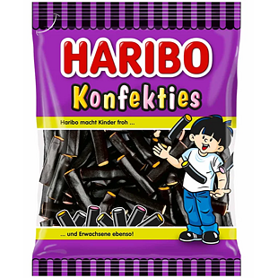 Haribo DE Lakritz Konfekties lékořicové pendreky 160 g