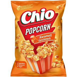 Chio DE hotový sladký popcorn s příchutí Toffee Karamell 120 g