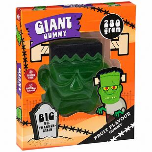 Becky's Giant Gummy velká želé hlava Frankensteina 280 g