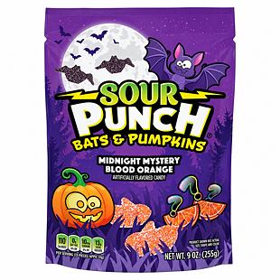 Sour Punch bonbonky s příchutí červeného pomeranče a záhadnou půlnoční příchutí 255 g