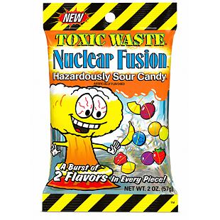 Toxic Waste Nuclear sour candies with fruit flavors 57 g