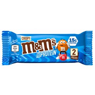 M&M's proteinová tyčinka s karamelem, čokoládou a křupinkami 52 g