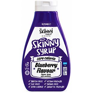 Skinny Foods nízkokalorický borůvkový sirup 425 ml