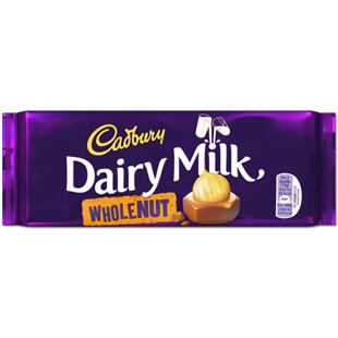 Cadbury mléčná čokoláda s lískovými ořechy 120 g
