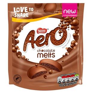 Nestlé Aero milk chocolate buttons 92 g