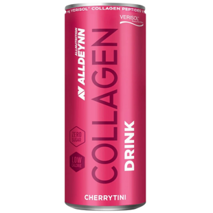 Alldeynn Collgen Nápoj s příchutí třešně a jablka s kolagenem bez cukru 330 ml