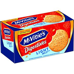 McVitie's LIGHT pšeničné máslové sušenky se sníženým obsahem tuku 250 g