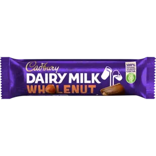 Cadbury mléčná čokoláda s lískovými ořechy 45 g