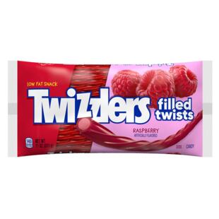 Twizzlers US pendreky s náplní s malinovou příchutí 311 g