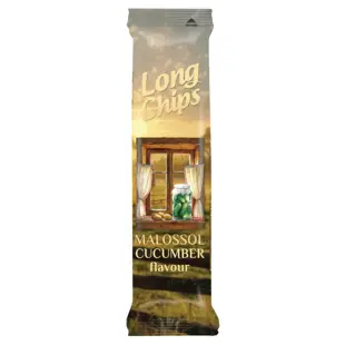 Long Chips EU bramborový snack s příchutí kyselá nakládaná okurka 75 g
