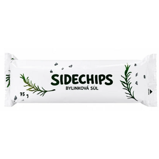 Sidechips by MenT bramborový snack bylinková sůl 75 g