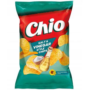 Chio DE Chips bramborové chipsy s příchutí ocet a sůl 150 g