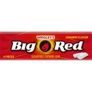 Wrigley's Big Red žvýkačky s příchut skořice 14 g