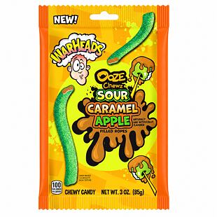Warheads kyselé pendreky s příchutí karamelizovaného jablka 85 g