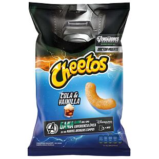 Cheetos ES Avengers sladké křupky s příchutí Cola Vanilla 75 g