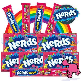 Duhový balíček plný Nerdíků