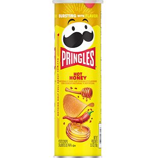 Pringles USA bramborové chipsy s příchutí pikantního medu 158 g