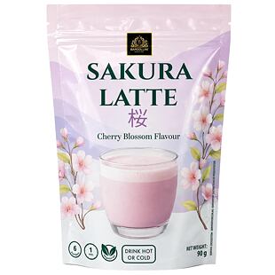 Bardollini instantní mléčný nápoj Latté s příchutí sakura 90 g