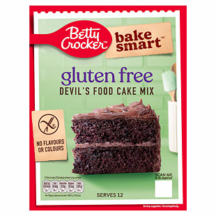 Betty Crocker bezlepková směs na přípravu dortu Devil's Cake 425 g