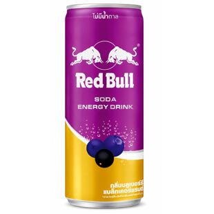 Red Bull TH Zero s příchutí borůvek a rybízu se sladidly 250 ml
