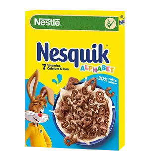 Nestlé Nesquik EU ABC cereálie s příchutí čokolády 325 g