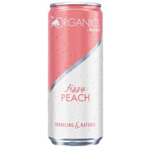 Red Bull AT Organics sycený nápoj s příchutí broskve a citrusů 330 ml
