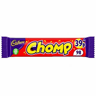 Cadbury Chomp tyčinka s karamelovou náplní s polevou z mléčné čokolády 21 g PM