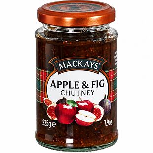 Mackays apple & fig chutney 225 g