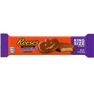 Reese's 2 čokoládové košíčky ve tvaru dýně plněný arašídovým máslem King Size 68 g