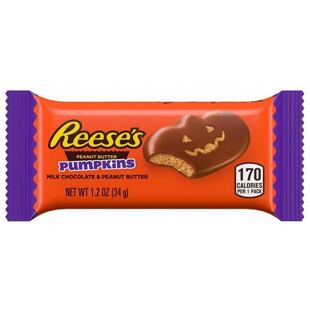 Reese's čokoládový košíček ve tvaru dýně plněný arašídovým máslem 34 g