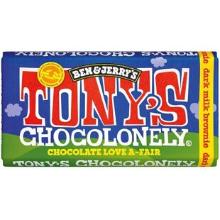 Tony's Ben & Jerry's hořká čokoláda s kousky brownies 180 g