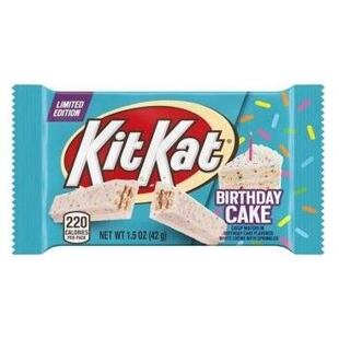 KitKat USA sušenka s polevou s příchutí narozeninového dortu 42 g