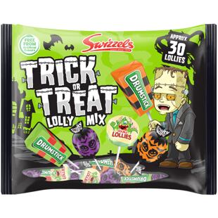 Swizzels Matlow Trick or Treat mix of lollipops 330 g