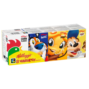 Kellogg's Variety Pack mix různých druhů cereálií 205 g
