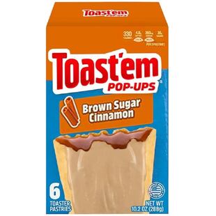 Toast'em pšeničné taštičky s náplní a polevou s příchutí skořicového cukru 288 g