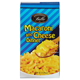 Mississippi Belle Mac & Cheese instantní těstoviny s příchutí sýru 206 g