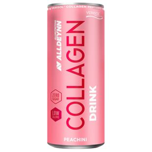 Alldeynn Collgen Nápoj s příchutí broskve, mandarinky a meruňky s kolagenem bez cukru 330 ml